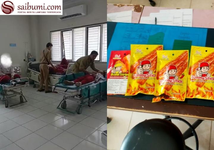 Breaking News, Belasan Anak SD di Bandar Lampung Keracunan Jajanan Kemasan