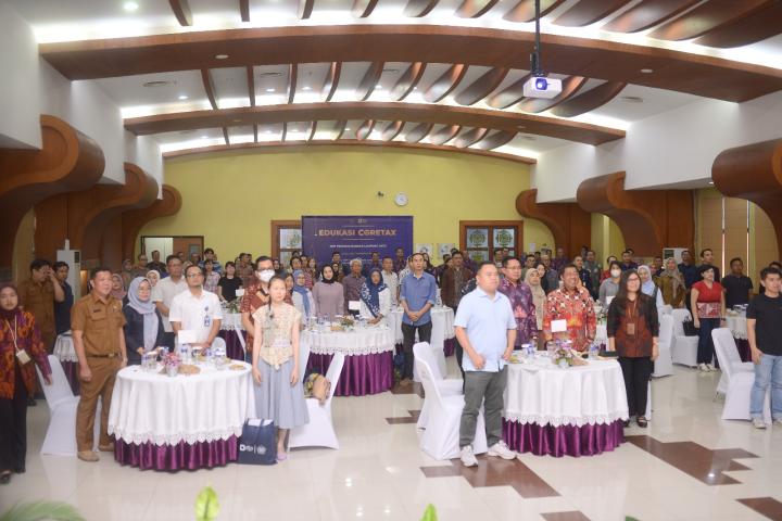 Puluhan Pengusaha Antusias Ikuti Edukasi Coretax KPP Pratama Bandar Lampung Satu