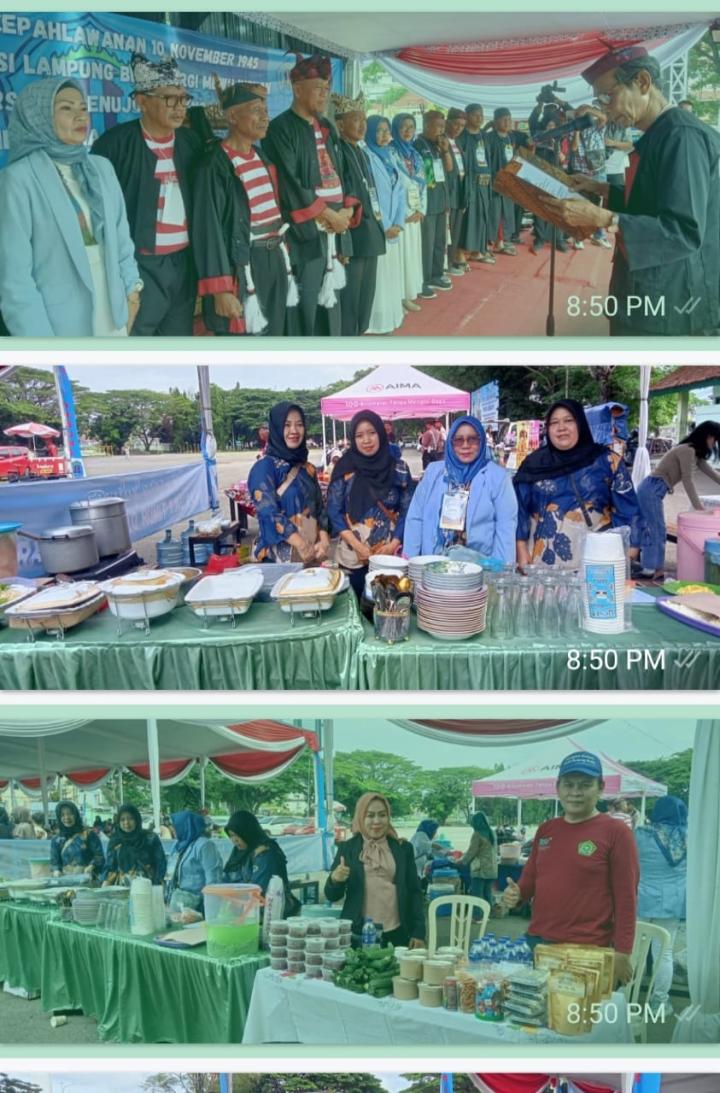 Paguyuban Jamur  Kesuma Gelar Pesta Budaya dan Kuliner pada Pengukuhan Pengurus Paguyuban Jamur Kesuma Provinsi Lampung 2025- 2030