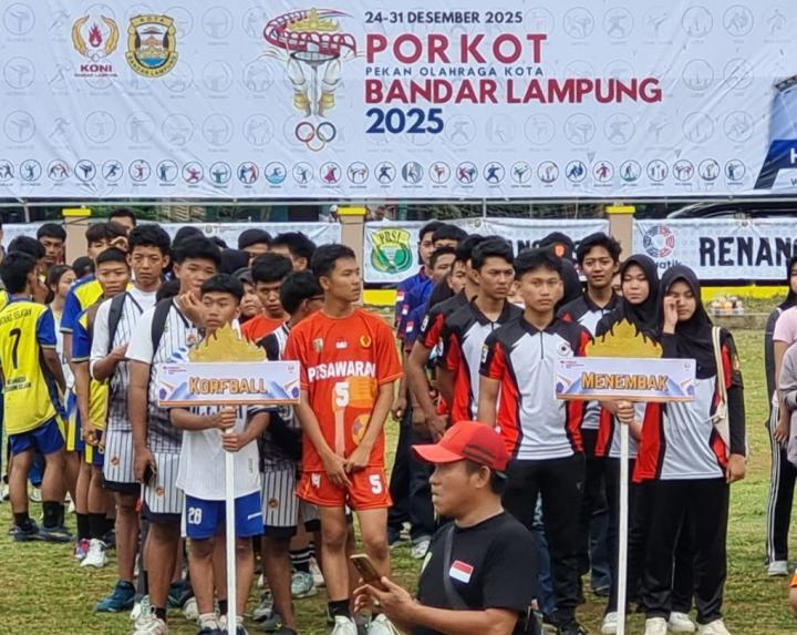 Jaring Atlet Potensial, Ketua PERBAKIN Bandarlampung Dukung Penuh Kesuksesan PORKOT 2025