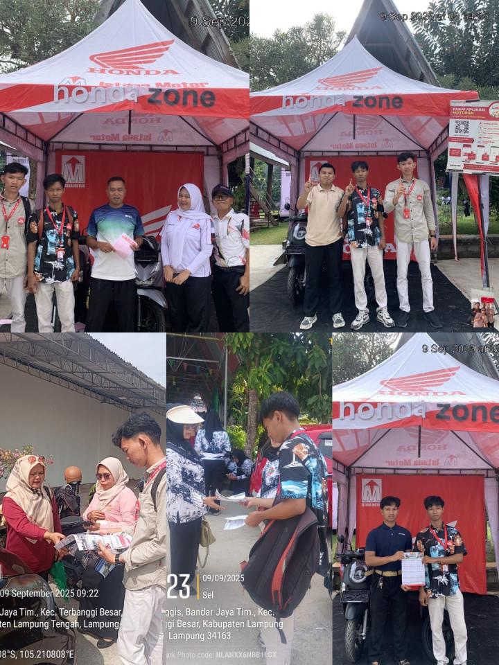 CV Istana Motor Gelar Pameran di Taman Cerry Gelombang Bandar Jaya, Tawarkan Promo Spesial untuk Masyarakat
