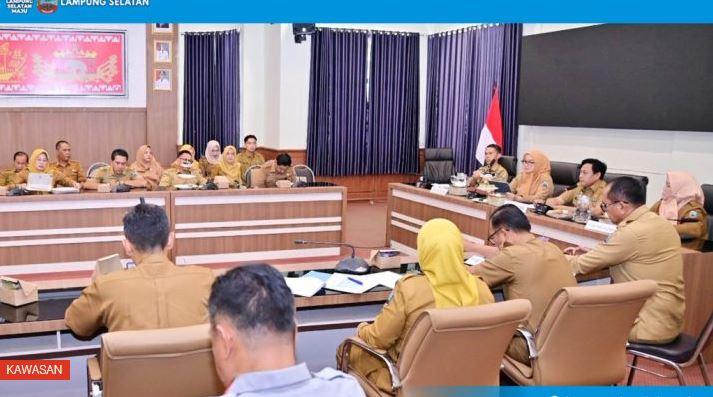 Antisipasi Krisis hingga El Nino, Pemkab Lampung Selatan Terapkan Early Warning System via Rakor Mingguan