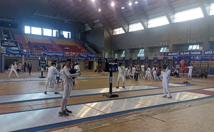 Atlet Anggar Lampung Borong Medali di RDPS Cup Palembang, Modal Menuju PON Bela Diri II 2026