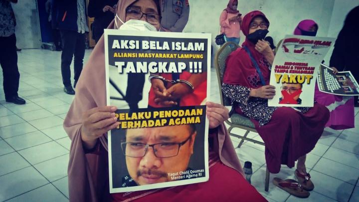 Massa AML Kurang Laporan Tertulis, Aspirasi Ditampung Oleh Kemenag Provinsi