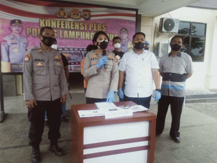Diduga Bawa Senpi Ilegal Warga Lamtim di Giring ke Mapolres