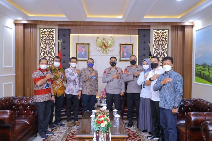Tingkatkan Sinergitas, PLN UID Lampung Audiensi Bersama Polda Lampung