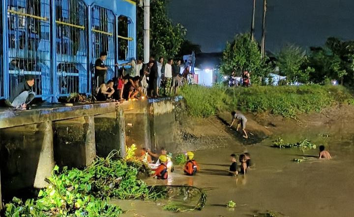 Dua Pelajar Perempuan Tenggelam di Ledeng Tegineneng Pesawaran, Satu Ditemukan Meninggal