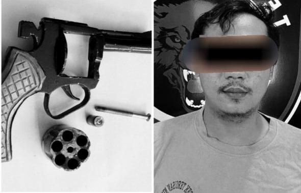 Gagal Rampas Motor, Tiga Pelaku Curas Bersenpi Diringkus Polisi di Lampung Tengah