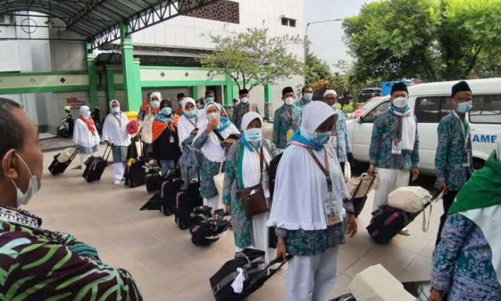Rombongan Jamaah Haji Kota Jogja Tiba di Mekkah Dengan Selamat