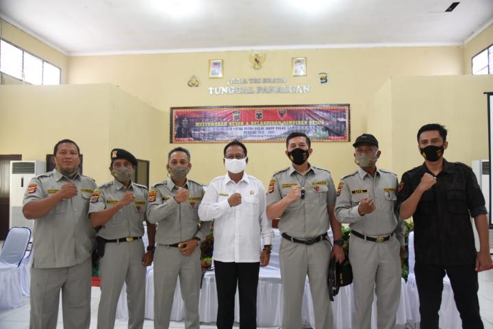 Ketua DPRD Lampung menghadiri pelantikan Keluarga Besar Putra-Putri (KBPP) Polri Resort Lampung Timur