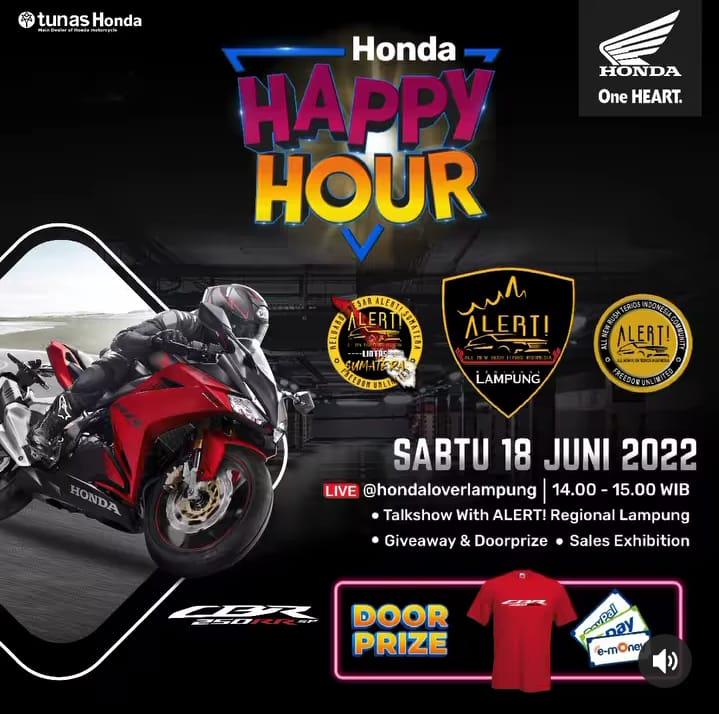 Tunas Honda Bersama Jaringannya NSS Kedaton Sukses Menggelar Honda Happy Hour Bersama Alert
