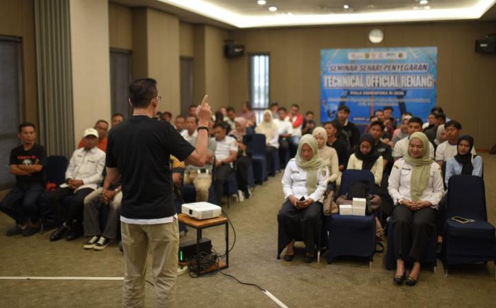 Lampung Matangkan Persiapan Piala Kemenpora Akuatik 2026, Technical Official Ikuti Seminar