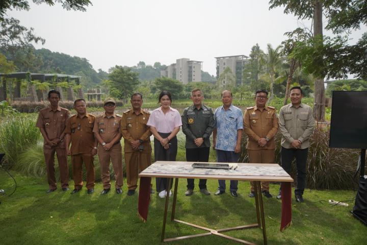 Jalan Senilai Rp5,5 Miliar Dibangun Marriot Lampung, Resmi Diserahkan ke Pemda