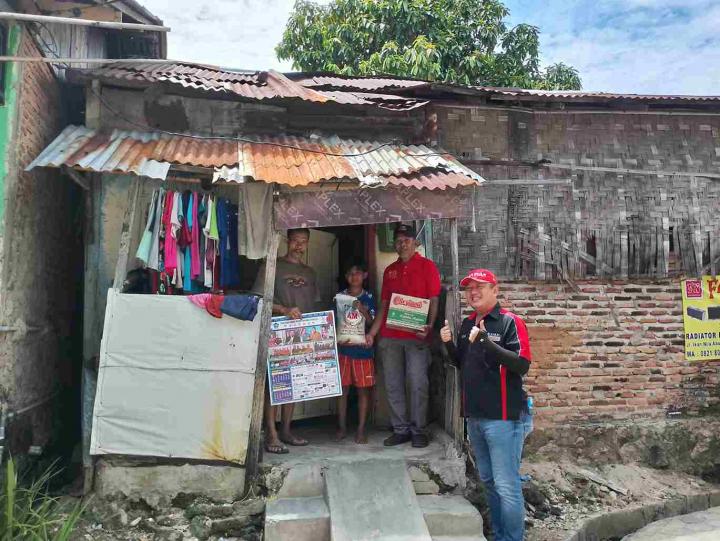 PSMTI Lampung Kembali Berbagi Kasih, Kali Ini di Kelurahan Bumi Waras Kota Bandar LampungÂ 