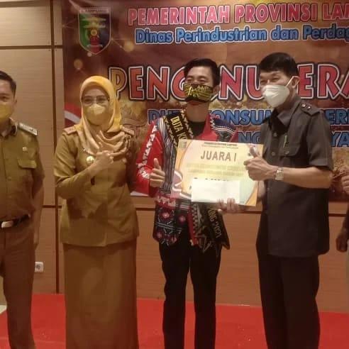 Pemprov Lampung Melalui Dinas Perindag Gelar Penganugerahan Duta Konsumen Cerdas Lampung Berjaya
