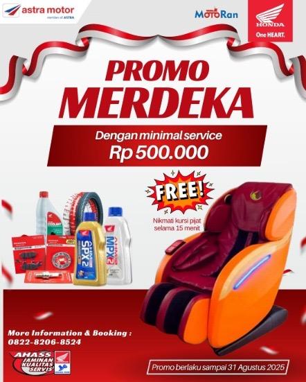 Sambut Hari Kemerdekaan, Astra Motor Hadirkan Promo Menarik untuk Konsumen Setia