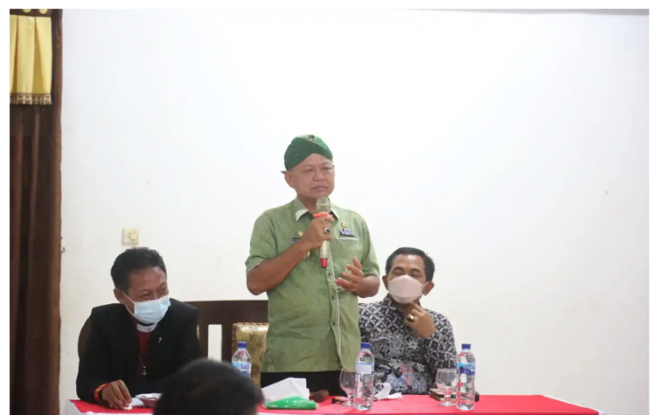 Mensos RI Minta Bupati Lamtim Agar Bantuan Bagi Penerima Dalam Akses Terbatas Diantar