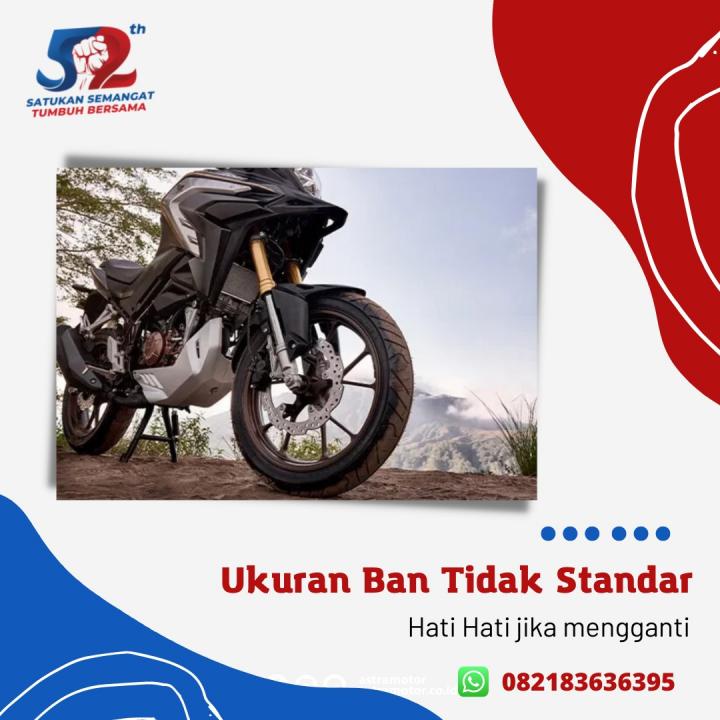 Hati-hati Mengganti Ukuran Ban yang Tidak Standar  Keamanan dan kenyamanan