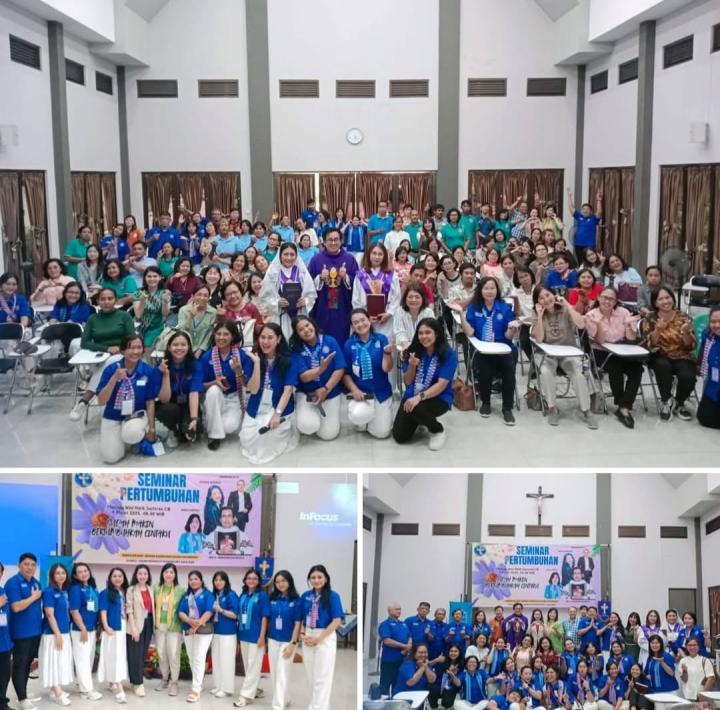PDPKK St. Maria Paroki Kedaton Gelar Seminar Pertumbuhan