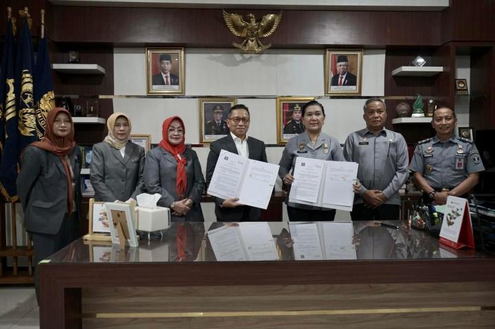 Tingkatkan Kualitas SDM, UBL dan Kanwil Kemenkumhan Lampung Tanda Tangani Kesepakatan Kerjasama
