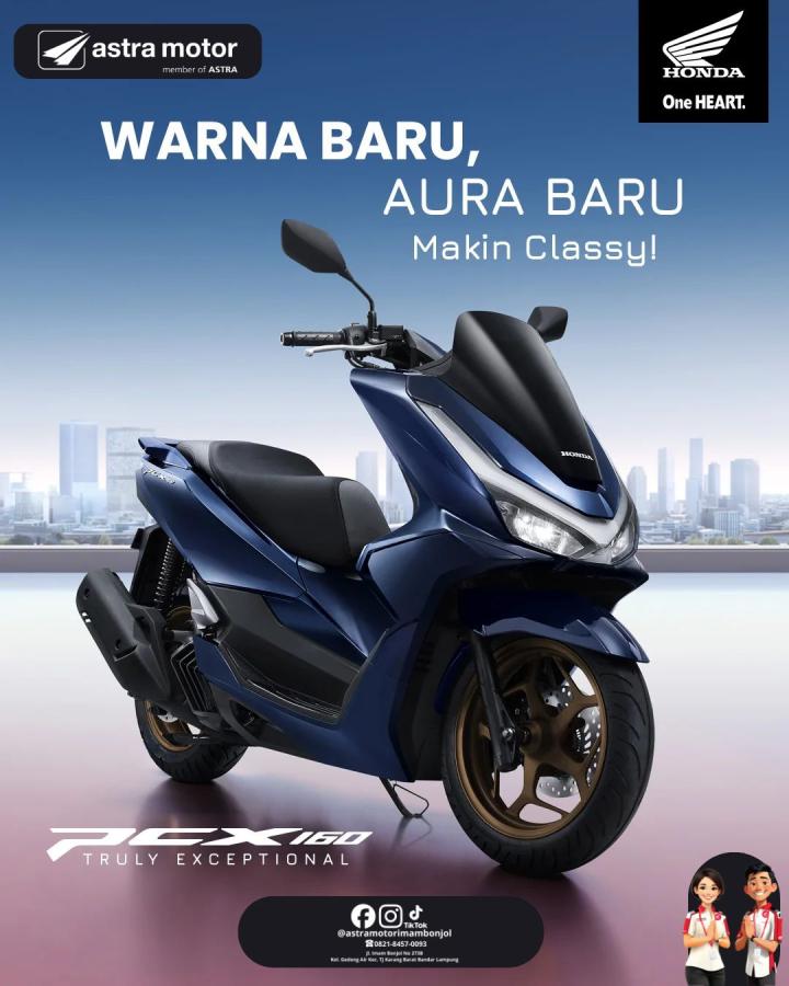 Astra Motor Imam Bonjol Hadirkan Pilihan Skutik Premium 160cc: Dari Gaya Retro Hingga Aura Mewah