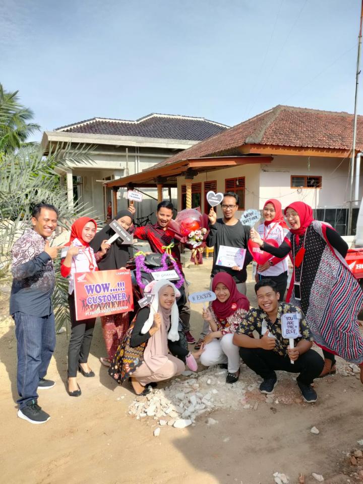 Wow customer honda vario 160 Patria lampung