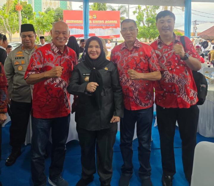 PSMTI Lampung Hadiri Doa Bersama Lintas Agama di Mapolresta Bandar Lampung