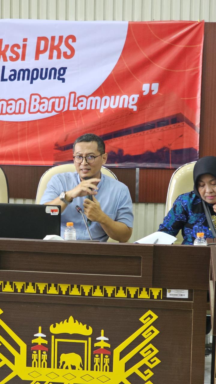Diskusi Fraksi PKS, Sambut Gubernur Baru Tekankan Infrastruktur Harus Publik Sentris 