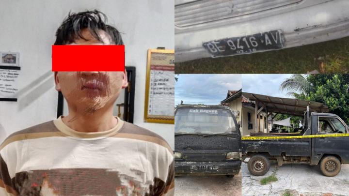 Buron Kasus Penggelapan Mobil, Residivis Pencurian di Pesisir Barat Berhasil Diringkus Polisi