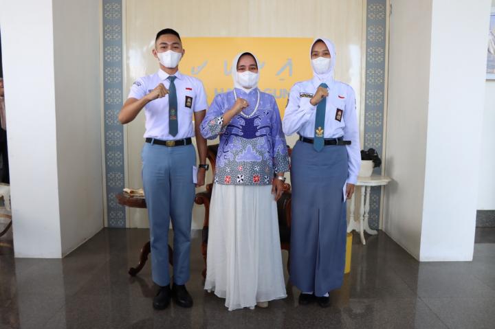 Dua Siswa Terpilih Menjadi Paskibraka Nasional Perwakilan Lampung