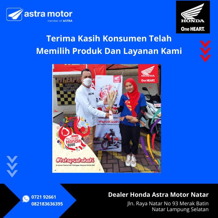 Terima Kasih Konsumen Untuk Memilih Produk Dan Layanan Kam