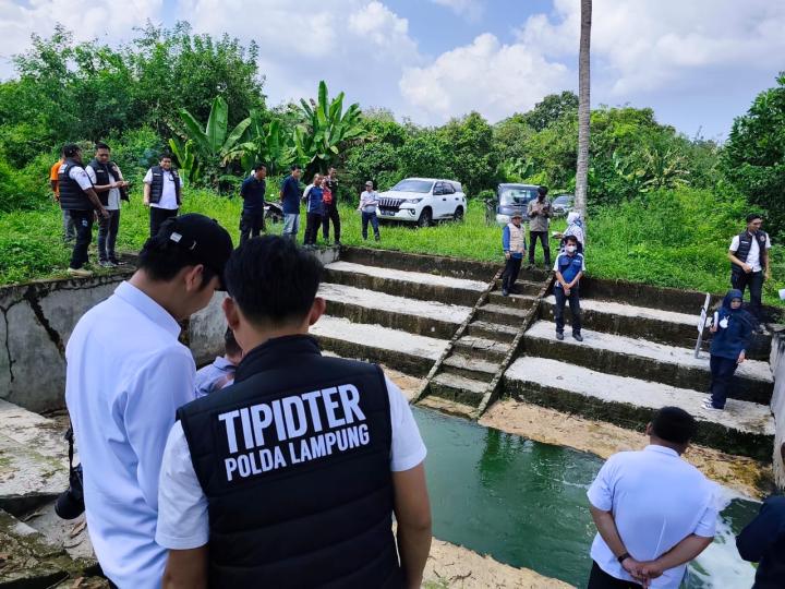 PT TWBB Diduga Langgar Aturan Lingkungan: DLH dan Polda Lampung Lakukan Pemeriksaan Menyeluruh
