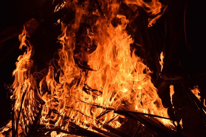 25 Rumah Hangus Terbakar di Desa Pemulutan Ogan Ilir 
