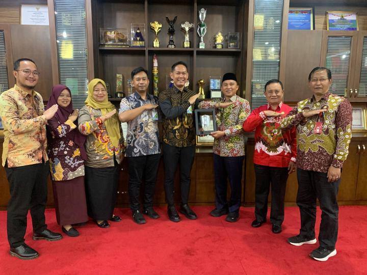 Audiensi dengan Bupati Lampung Barat, BPJS Ketenagakerjaan Lampung Tengah Tingkatkan Perlindungan Jaminan Sosial