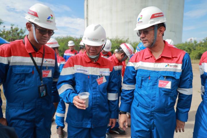 Revitalisasi Tangki LNG Arun Capai 81%, Siap Beroperasi Akhir 2025