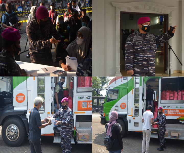 Vaksinasi Tahap Ke-2 Covid 19 Dilaksanakan di Bapra Marinir Jakarta