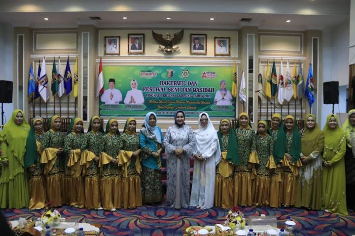 Wakil Gubernur Lampung, Membuka Rakerwil DPW LASQI Provinsi Lampung Tahun 2022 dan Festival Seni dan Qasidah Tingkat Provinsi Lampung Tahun 2022