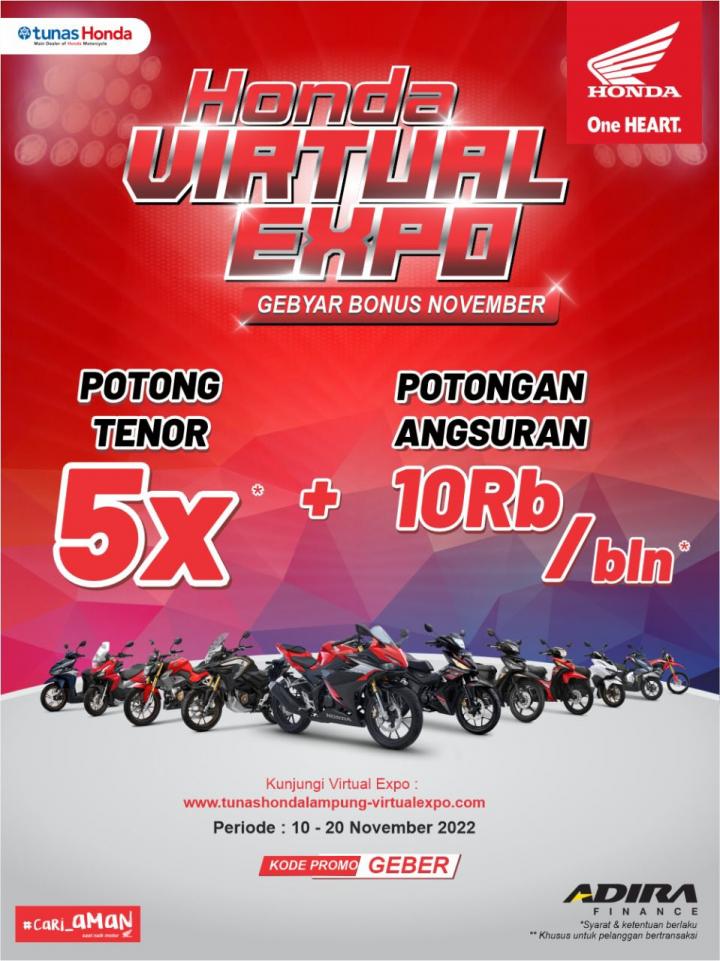 Honda Virtual Exhibition, Special Promo & Banyak UntungnyaÂ 