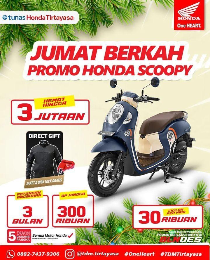 Jumat Berkah, Nikmati Promo Honda Scoopy Jelang Akhir Tahun 