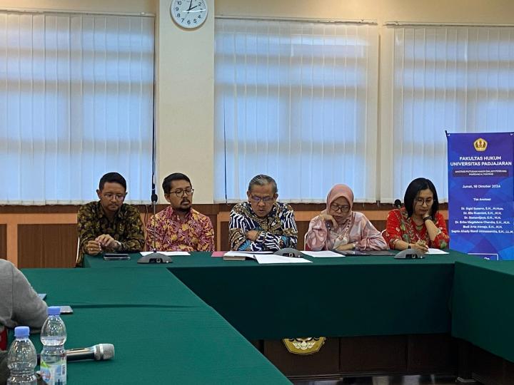 Akademisi Fakultas Hukum UNPAD Desak Pembebasan Mardani H Maming 