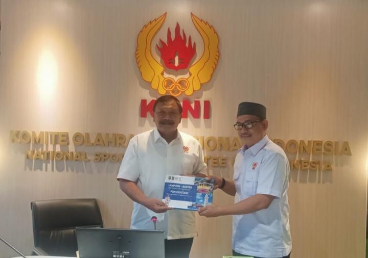 Menuju PON 2032, KONI Lampung Perkuat Koordinasi dengan KONI Pusat