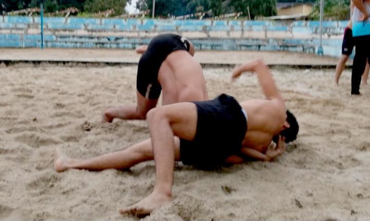 Nomor Baru Gulat Pantai Buka Peluang Prestasi Atlet Muda Lampung