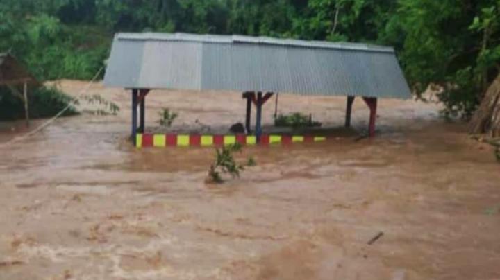 Tempat Wisata Green Bamboo di Lampung Utara Diterjang Banjir Bandang