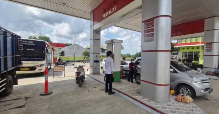 Pasca Penyesuaian Harga, Polisi Pastikan Distribusi BBM Lancar di Lampung Utara
