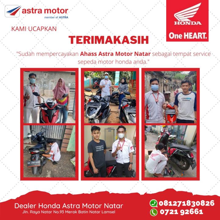 AHASS Service Kunjung, Perawatan Rutin Motor Honda Bisa Dilakukan di Rumah