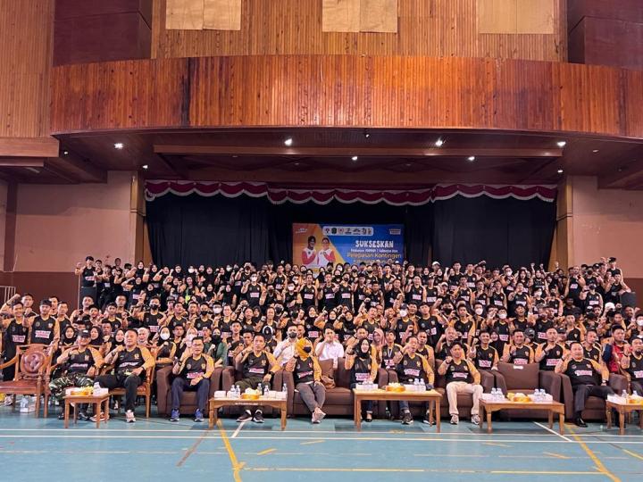 Pelepasan Atlet PERKEMI Kabupaten Nunukan Untuk PORPROV I Kalimantan UtaraÂ 