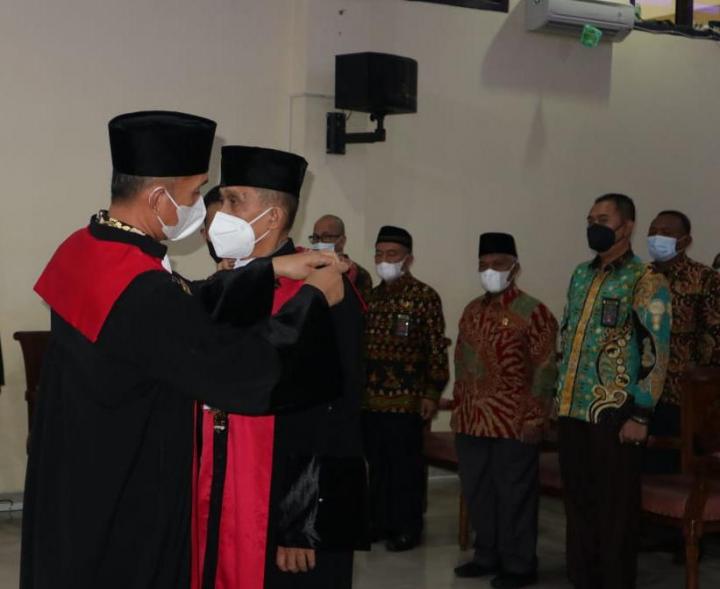 Wakil Ketua PN Tanjungkarang Resmi Dijabat Lingga Setiawan