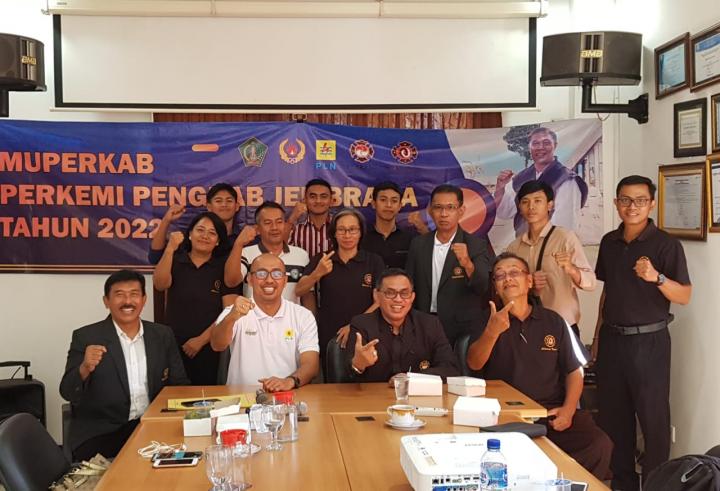 Putu Agus Cipta Kusuma Terpilih Secara Aklamasi Sebagai  Ketua Perkemi  Jembrana