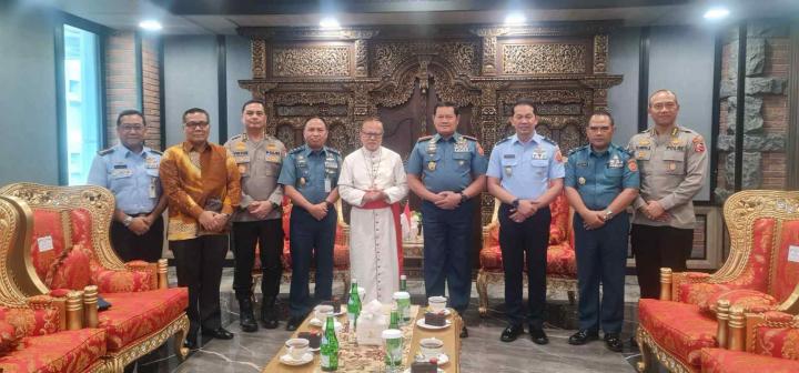 Diterima Panglima TNI, Kardinal Suharyo: Pelayanan TNI-Polri Dalam Gereja Katolik Tetap Satu Kesatuan