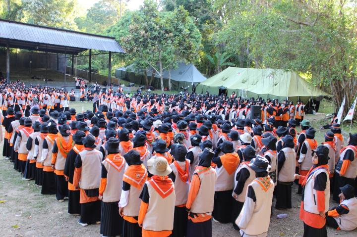 Wujudkan Kepeloporan Kebaikan, Ratusan Perempuan PKS Lampung Dibekali Pelatihan Perempuan Siaga (Latansa) 